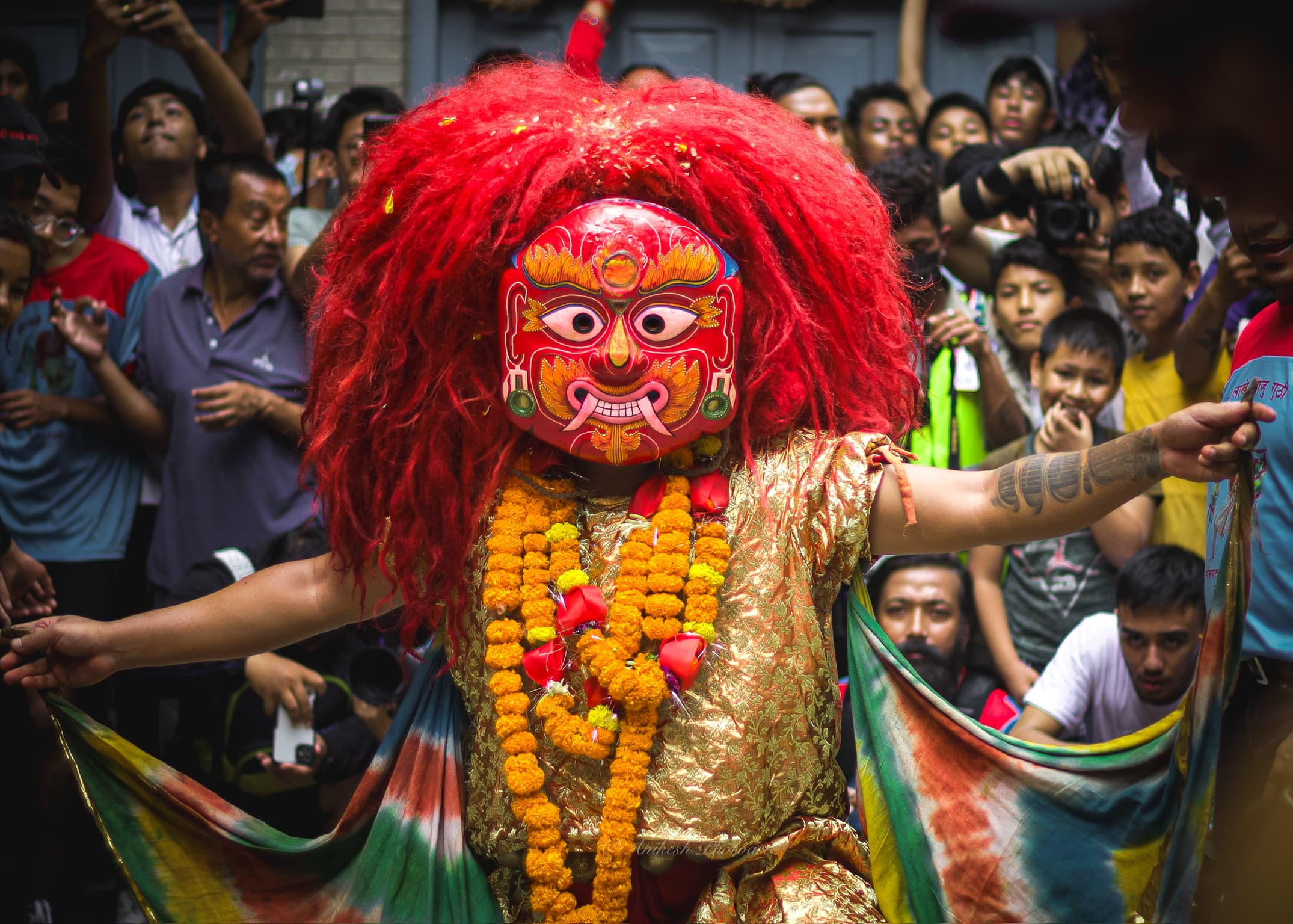 indra_jatra_majipa_lakhey_dance